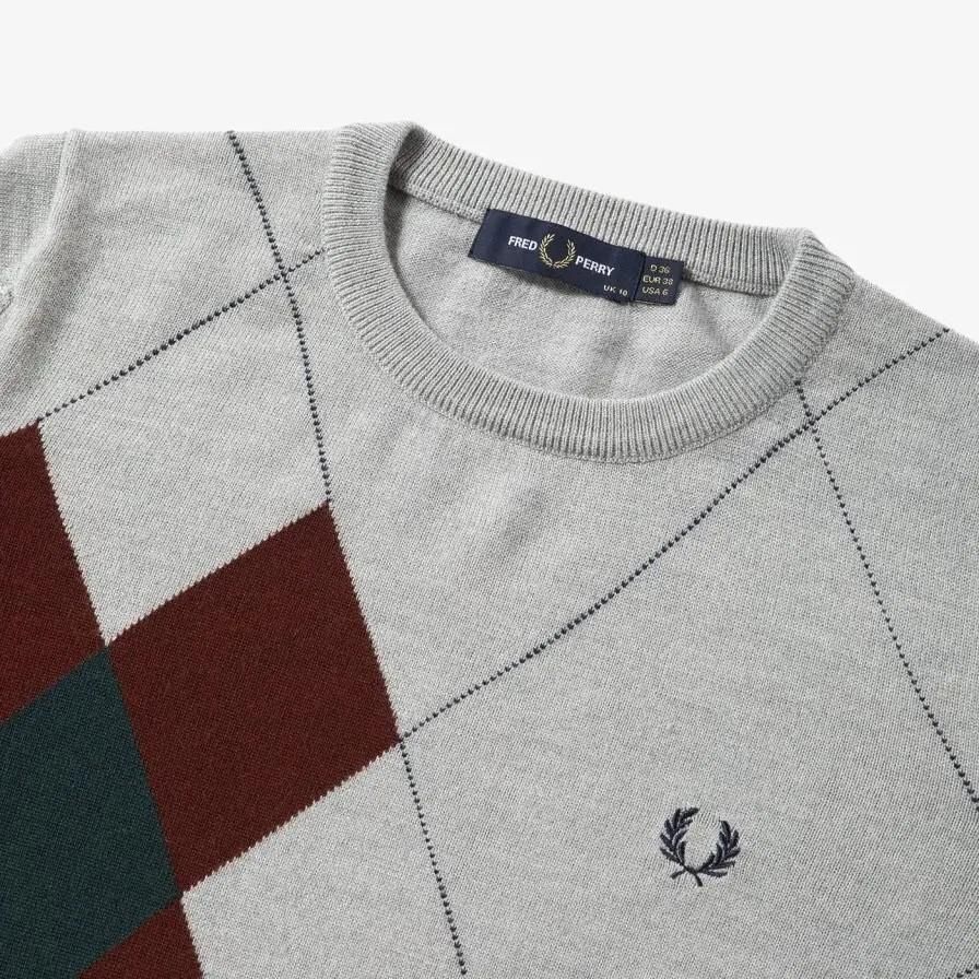 メ*4様 FRED PERRY アーガイルニット メ*4様 FRED PERRY アーガイルニット - メルカリ
