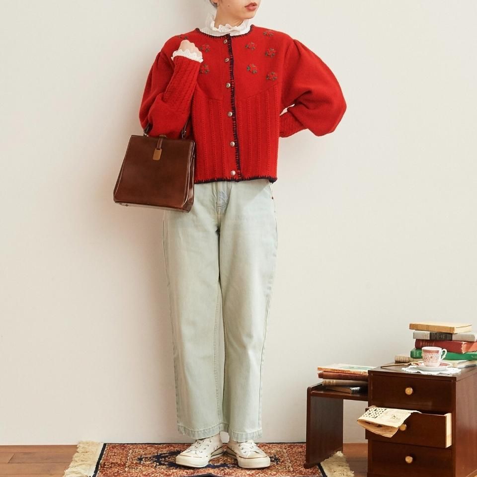 CHILD WOMAN - 12.5ozデニムハイウエストパンツ(1601PT002241 CHILD WOMAN - 12.5ozデニムハイウエストパンツ(1601PT002241