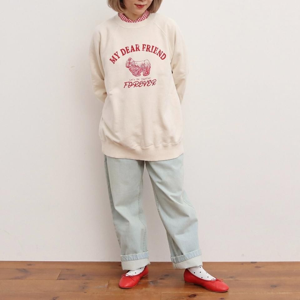 CHILD WOMAN - 12.5ozデニムハイウエストパンツ(1601PT002241 CHILD WOMAN - 12.5ozデニムハイウエストパンツ(1601PT002241