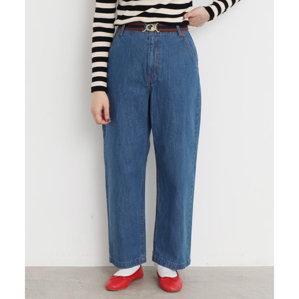 CHILD WOMAN - 12.5ozデニムハイウエストパンツ(1601PT002241 CHILD WOMAN - 12.5ozデニムハイウエストパンツ(1601PT002241