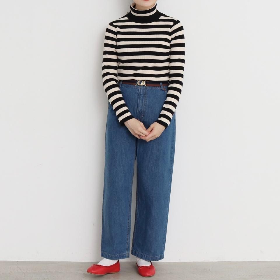 CHILD WOMAN - 12.5ozデニムハイウエストパンツ(1601PT002241 CHILD WOMAN - 12.5ozデニムハイウエストパンツ(1601PT002241