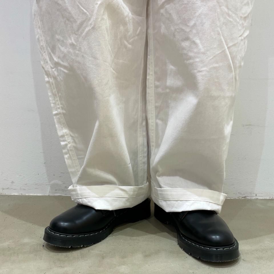 NARUダークグレーノッポパンツ　新品♥未使用 NARU ストレートパンツ デニム レディース 日本製 ノッポパンツ