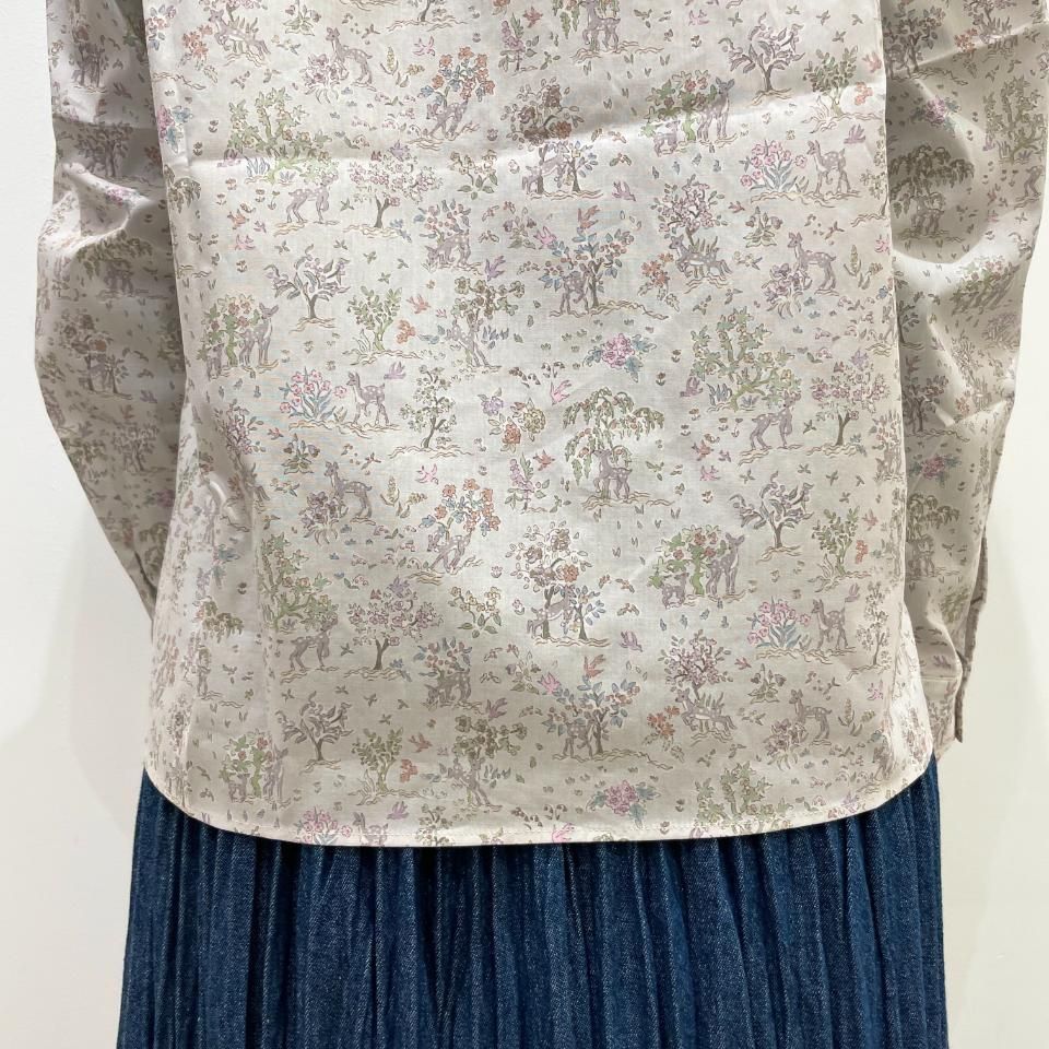 Parkes - スタンドフリルブラウス【リバティコレクション