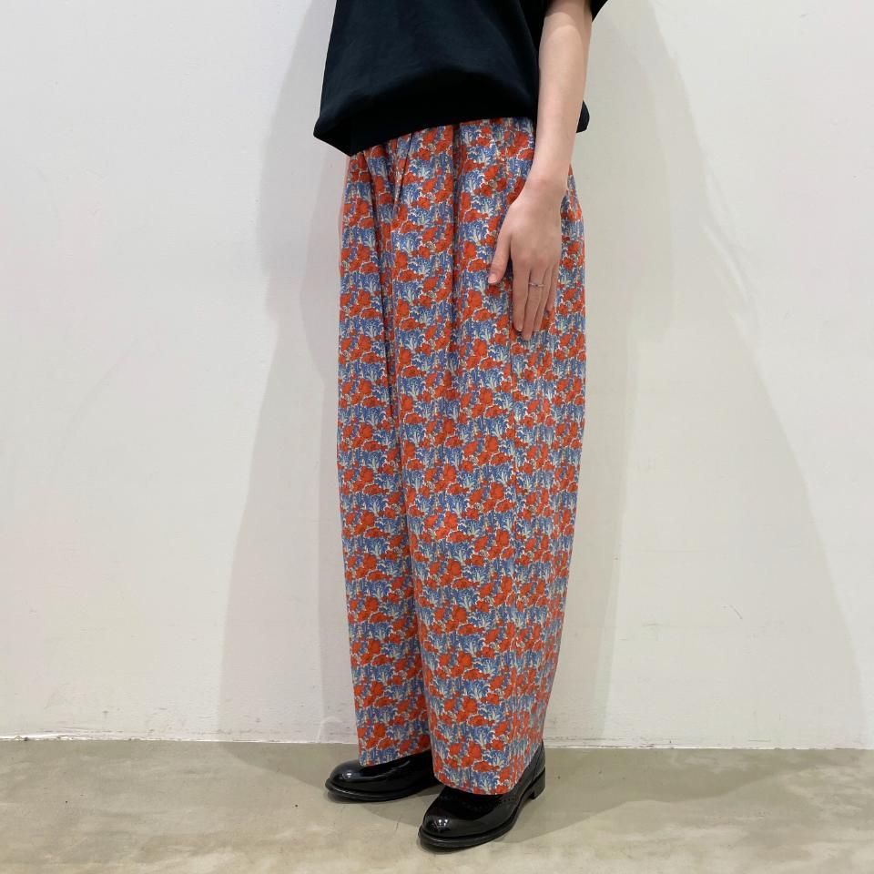 【Mes Demoiselles】 タイダイプリントパンツ Te chichi（テチチ）の「メッシュレースタイダイ柄プリント