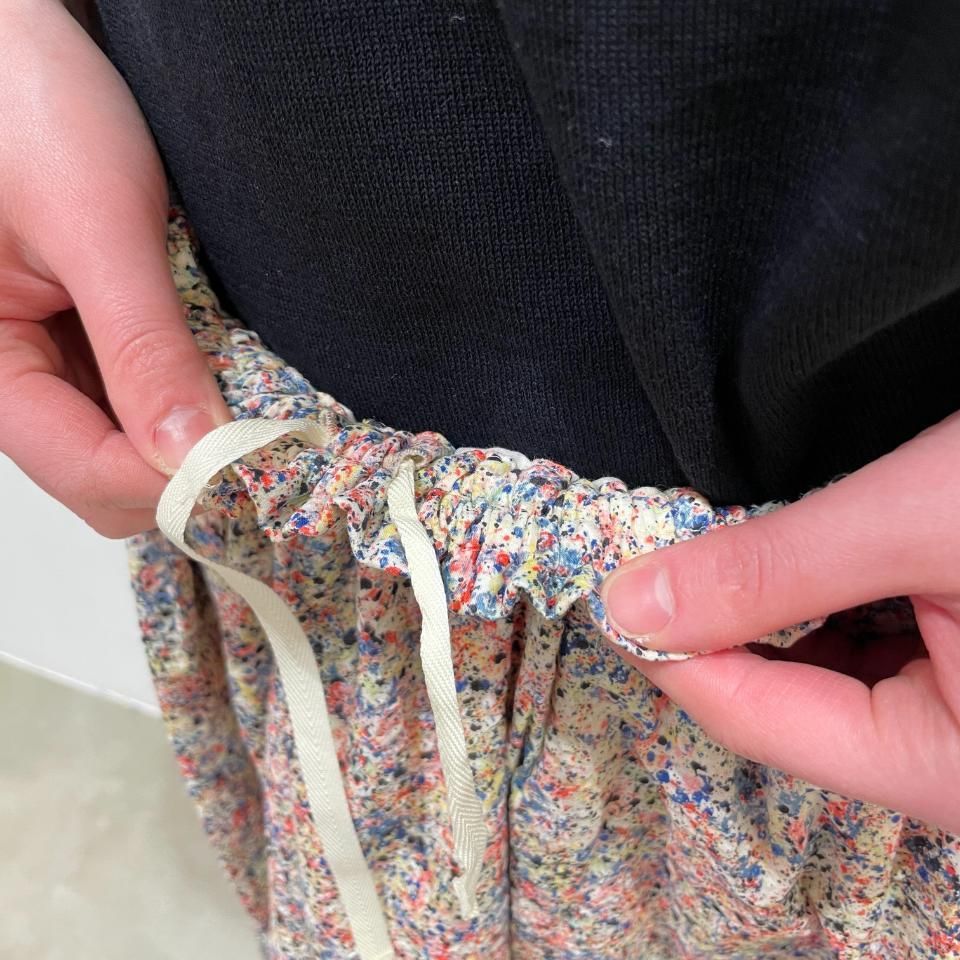 タグ付き 別注 24ss HOKKOH×LIBERTY　細コールスカート ina - ウエストギャザースカート【HOKKOH LIBERTY】（236125