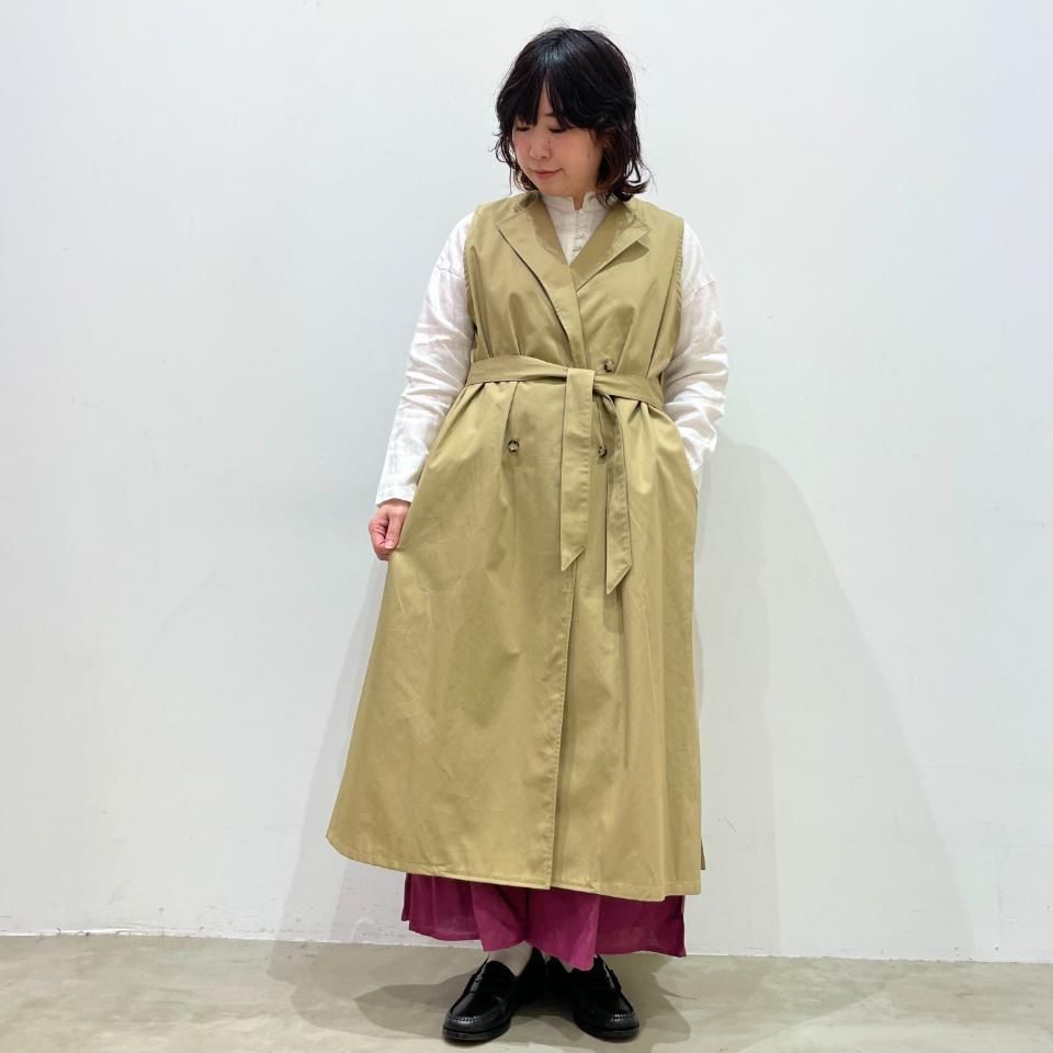 ina - 後ろBOXタック共紐付きダブルジレ（236149） - Sheth