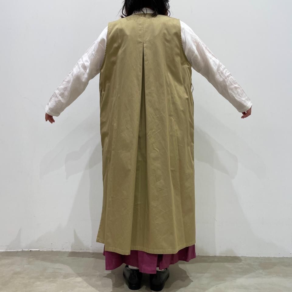 ina - 後ろBOXタック共紐付きダブルジレ（236149） - Sheth Online