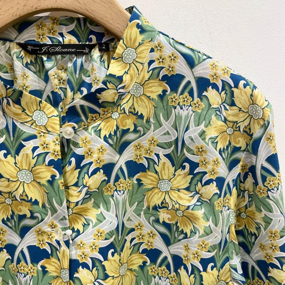 J.Sloane - バルーン袖ブラウス【リバティコレクション】（SN2411029