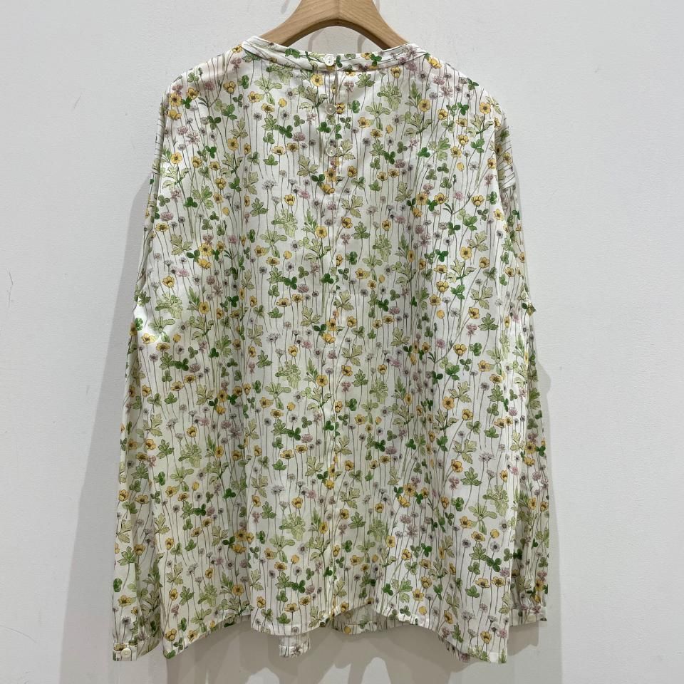 CARAMEL CREAM FLORAL リバティブラウス 4Y CARAMEL CREAM FLORAL リバティブラウス 4Y