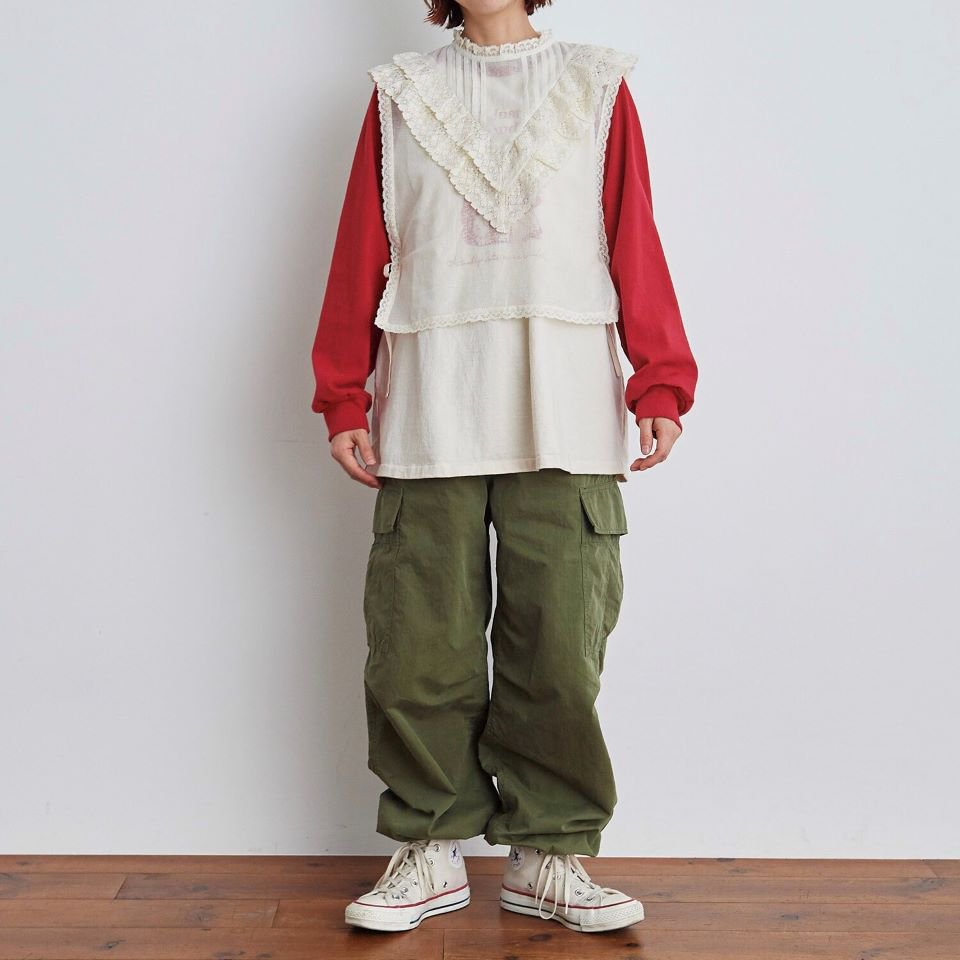 CHILD WOMAN - ＜Dot and Stripes＞コットンメッシュ レースノースリーブブラウス(1101BL006241) (正規取扱品)  - Sheth Online Store - シスオンラインストア