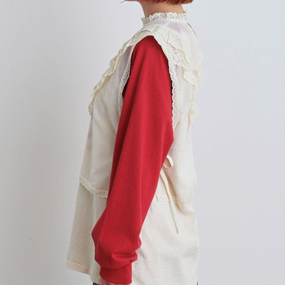 売れ筋商品|||CHILD WOMAN チャイルドウーマン コットンメッシュ レースノースリーブブラウス CHILD WOMAN チャイルドウーマン コットンメッシュ レース