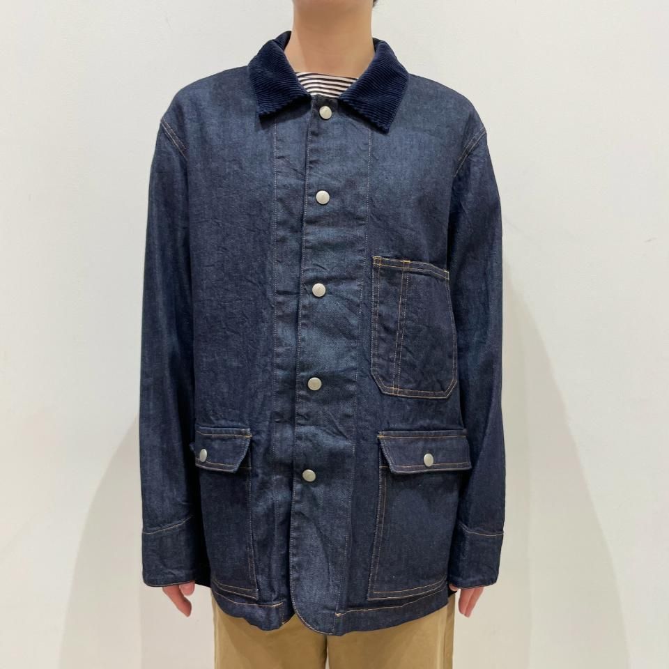 ジャケット・アウター DjangoAtour classic farmers indigo coat DjangoAtour “classic farmers indigo coat” | MASUYA