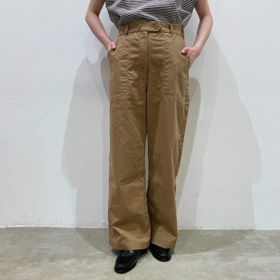売れ筋・人気アイテム 商品 - SARAHWEAR ＜Carole＞Organic Pants Baker Twill Cotton パンツ