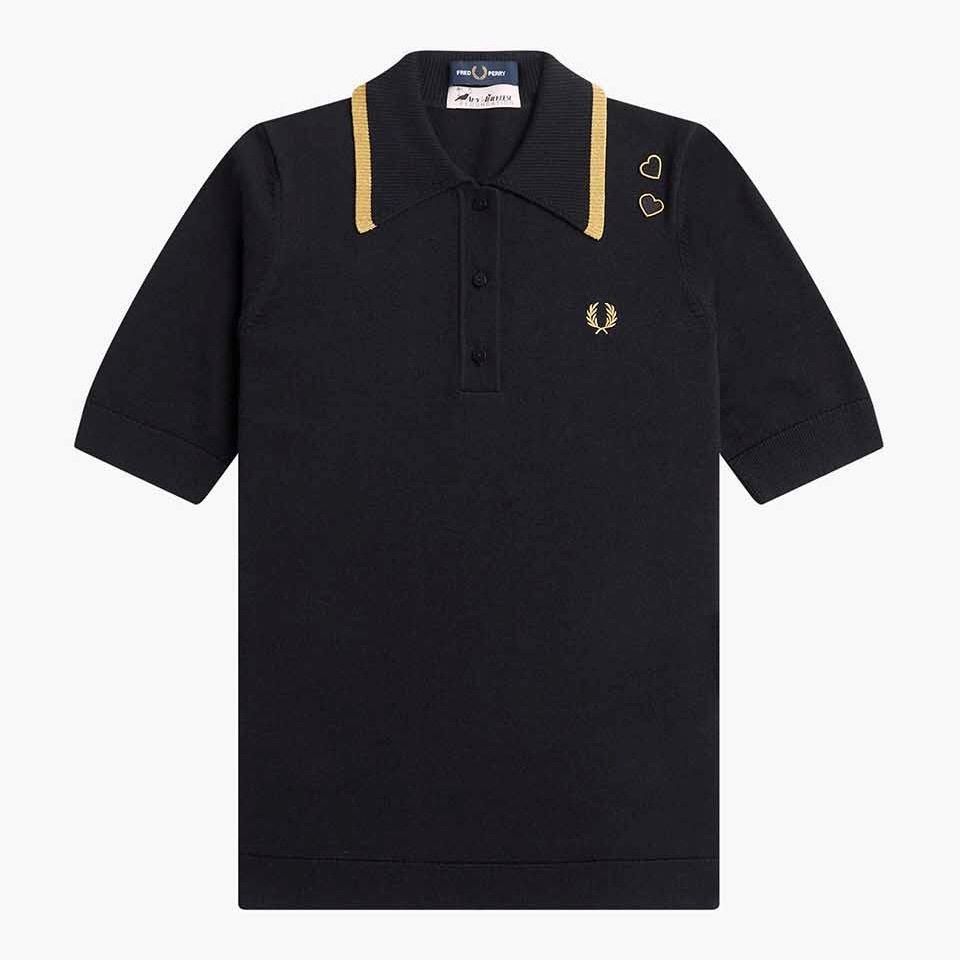 FRED PERRY - Amy Winehouse Knitted Shirt (SK7105) 正規取扱