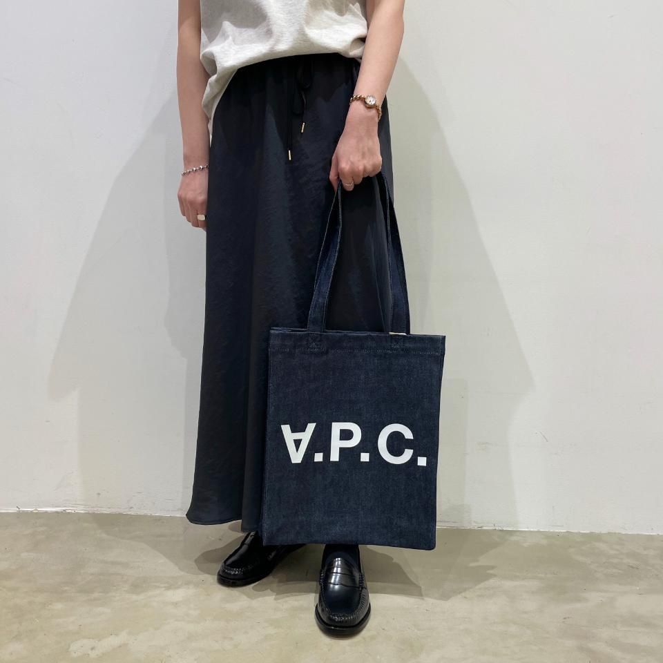 A.P.C. - Laure インディゴトートバッグ(25082102910) - Sheth A.P.C. - Laure インディゴトートバッグ(25082102910) - Sheth
