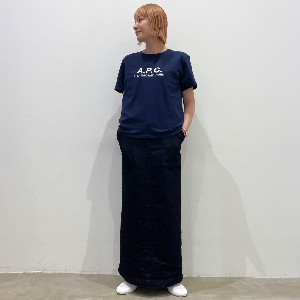 A.P.C. - JERSEY SEC TROIS （RUE MADAME） Tシャツ