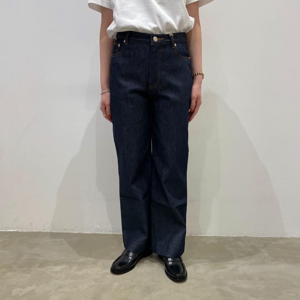aLORS paris アロー　無骨デニム　Jean Bleu clair aLORS paris アロー 無骨デニム Jean Bleu clair（aLORS paris