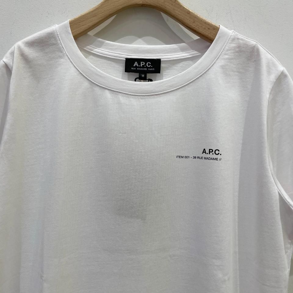 A.P.C. - JERSEY LOGO ITEM Tシャツ(25085196771) - Sheth A.P.C. - JERSEY LOGO ITEM Tシャツ(25085196771) - Sheth