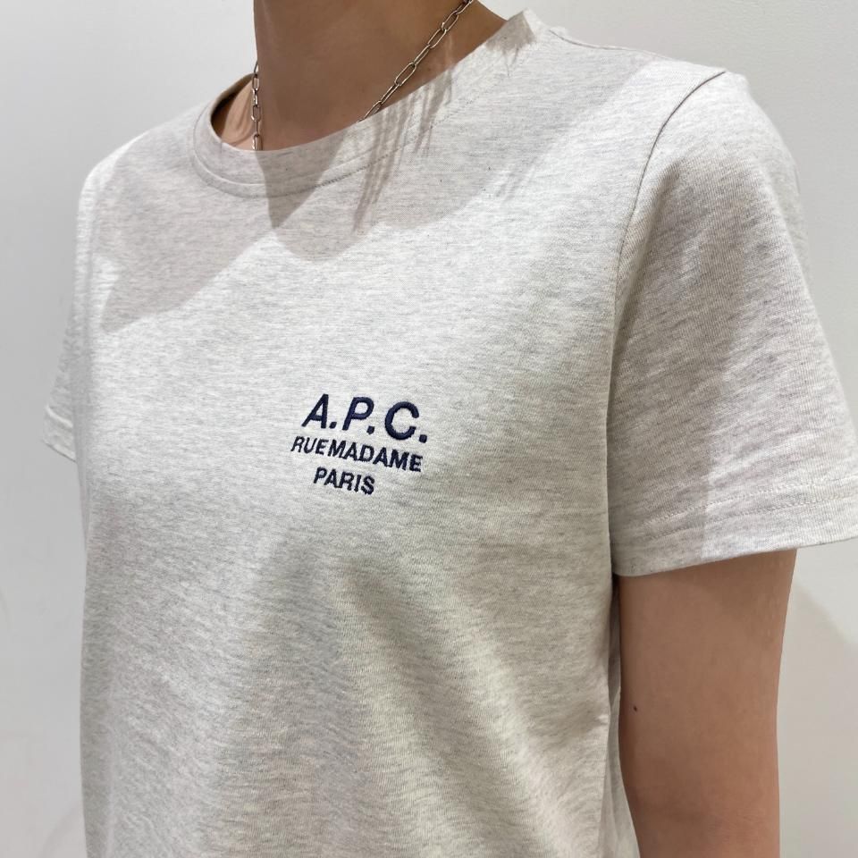A.P.C 日本限定シルバーロゴTシャツ A.P.C 日本限定シルバーロゴTシャツ