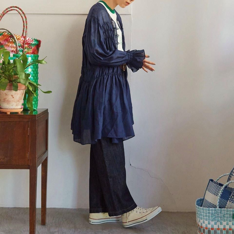 CHILD WOMAN - <Dot and Stripes> ラミーローン シャーリング CHILD WOMAN - <Dot and Stripes> ラミーローン シャーリング
