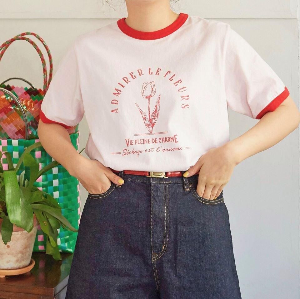 UNE HEURES/ウ ヘフ　シルクリンガーTシャツ 定価58,300円 UNE HEURES/ウ ヘフシルクリンガーTシャツ 定価58,300円