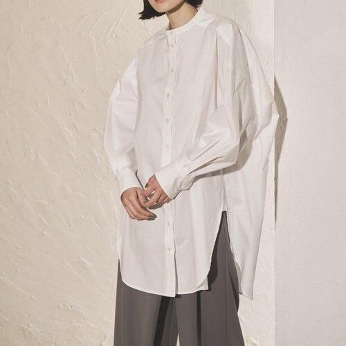 Audrey and John Wad - クレリックオーバーロングシャツ (L2104