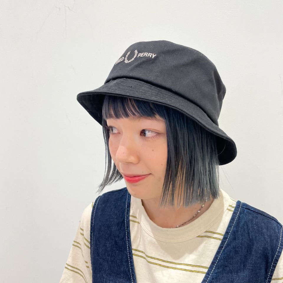 FRED PERRY ブラック ベレー帽 ONE SIZE ☆関税込☆FRED PERRY☆FRED PERRY ベレー帽☆ (FRED PERRY