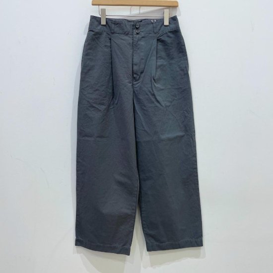 SARAHWEAR - BirkinWeather Cloth Wide Straight PantsC30517