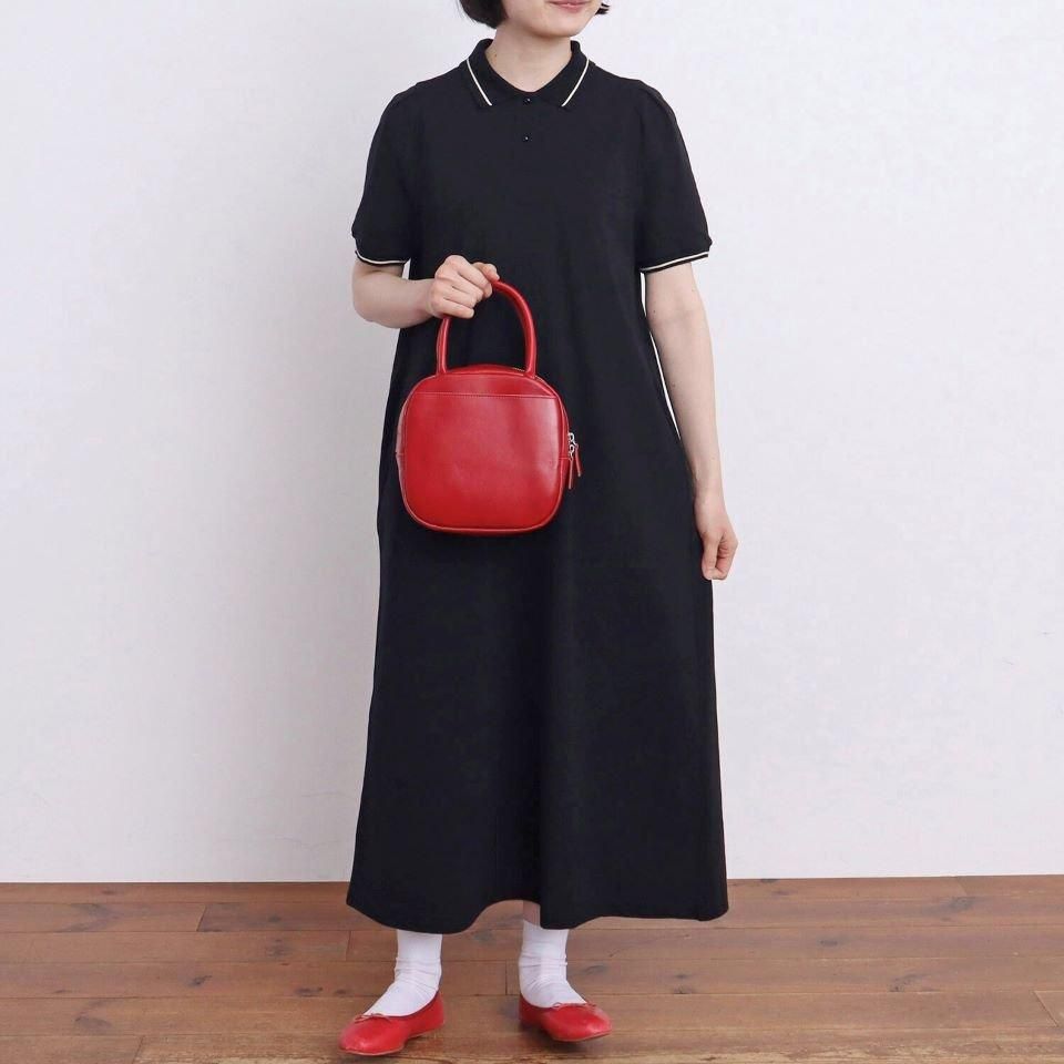 CHILD WOMAN - 40/2かのこ パフスリーブポロワンピース (0101OP007241