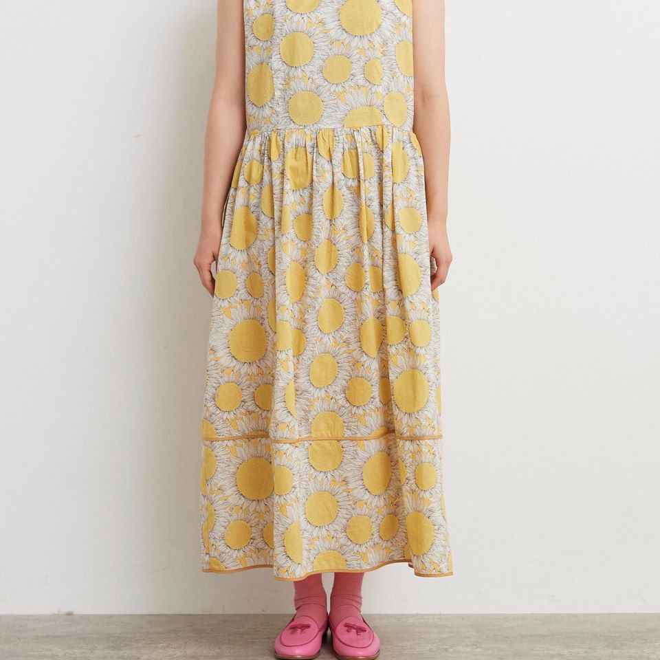 CHILD WOMAN - ＜Dot and Stripes＞リバティハローサンシャイン ノースリワンピース (1101OP003241)  (正規取扱品) - Sheth Online Store - シスオンラインストア