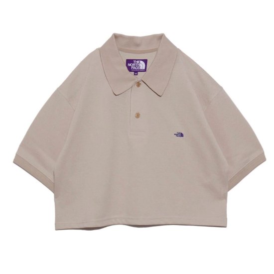 THE NORTH FACE PURPLE LABEL - Moss Stitch Field Cropped Polo (NTW3408N) 谷