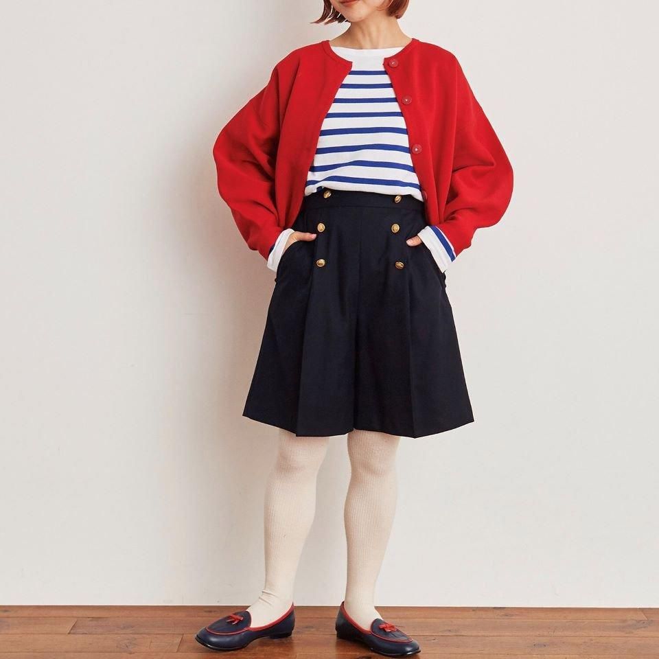 CHILD WOMAN - ＜Dot and Stripes＞AMOSSAミラノリブ