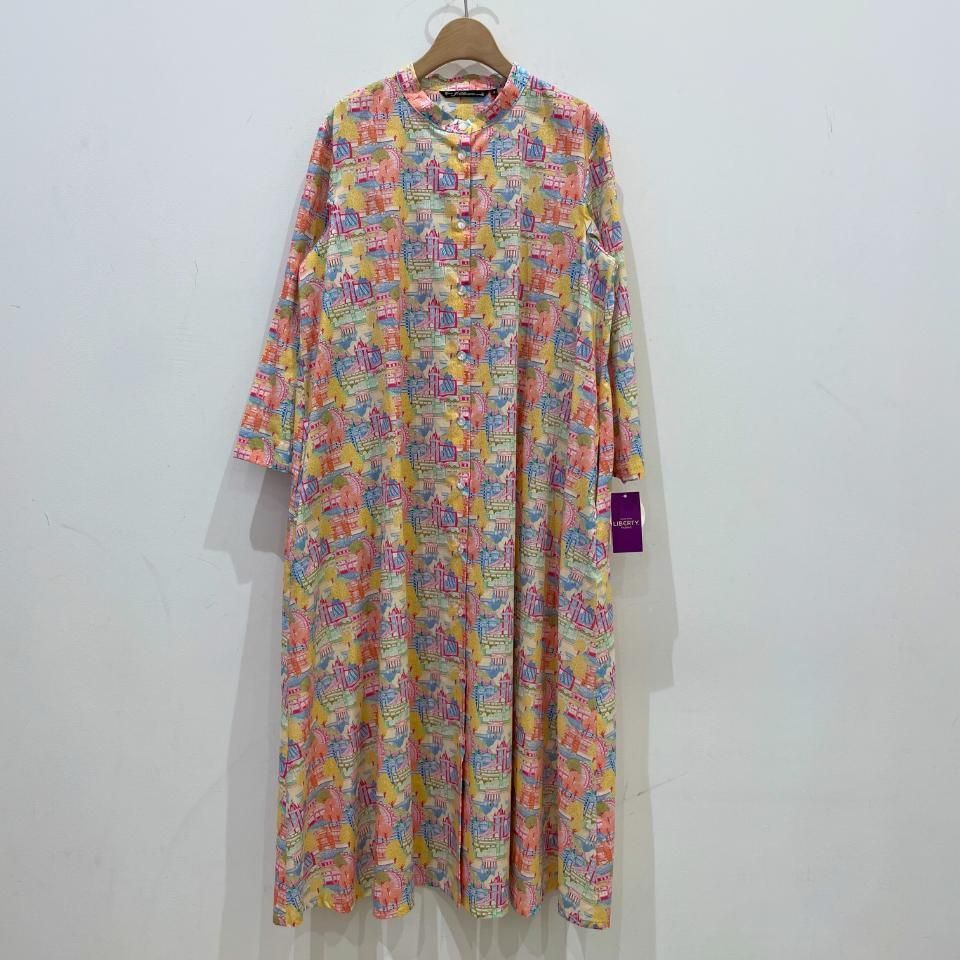 J.sloane - 背中ヨークシャツワンピース【リバティコレクション