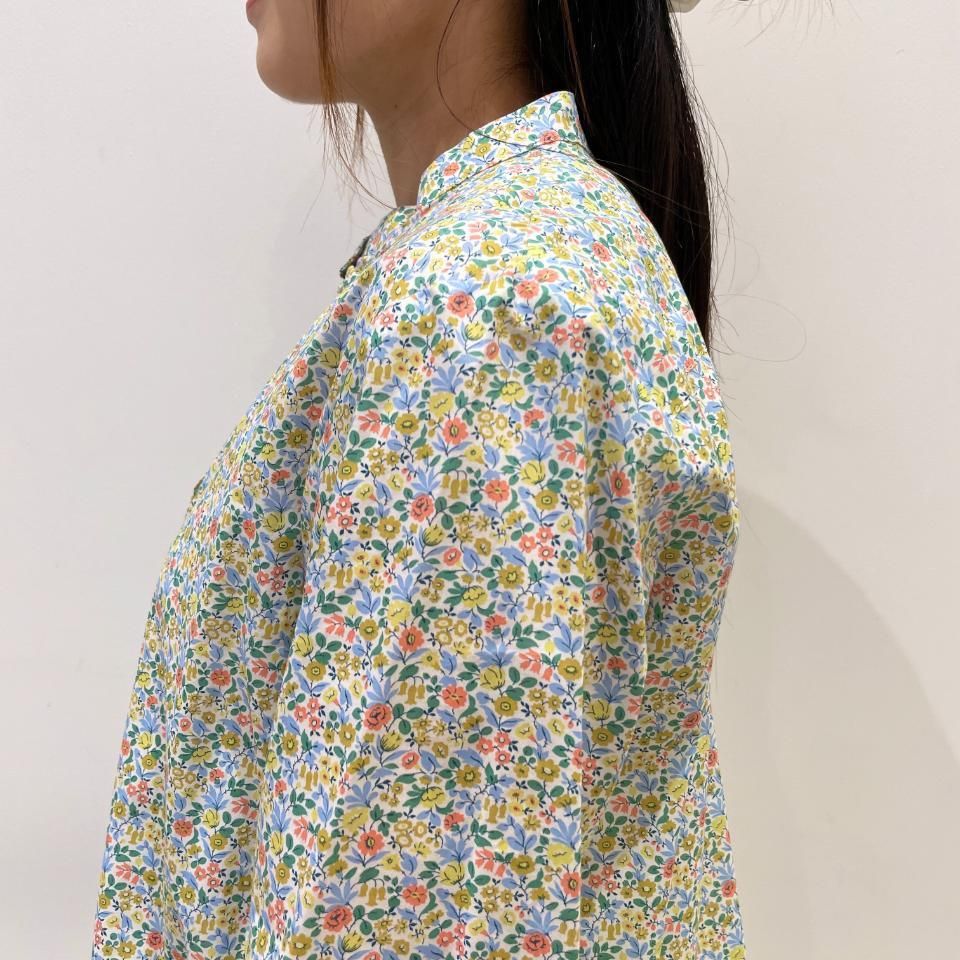 J.sloane - 前立てフリル 7分袖ブラウス【リバティコレクション