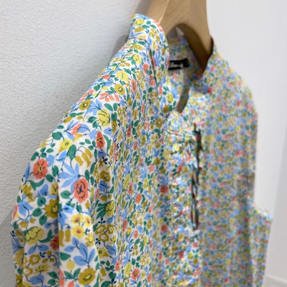 J.sloane - 前立てフリル 7分袖ブラウス【リバティコレクション