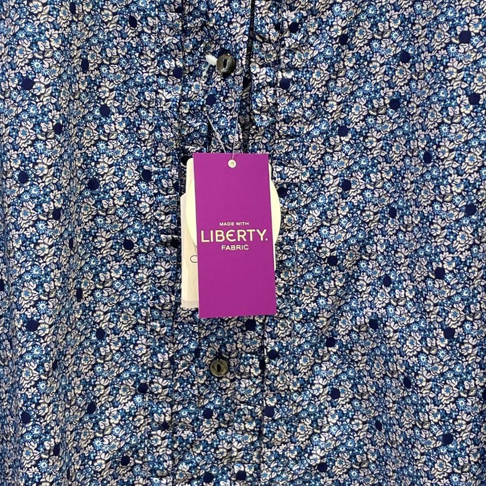 J.sloane - 前立てフリル 7分袖ブラウス【リバティコレクション