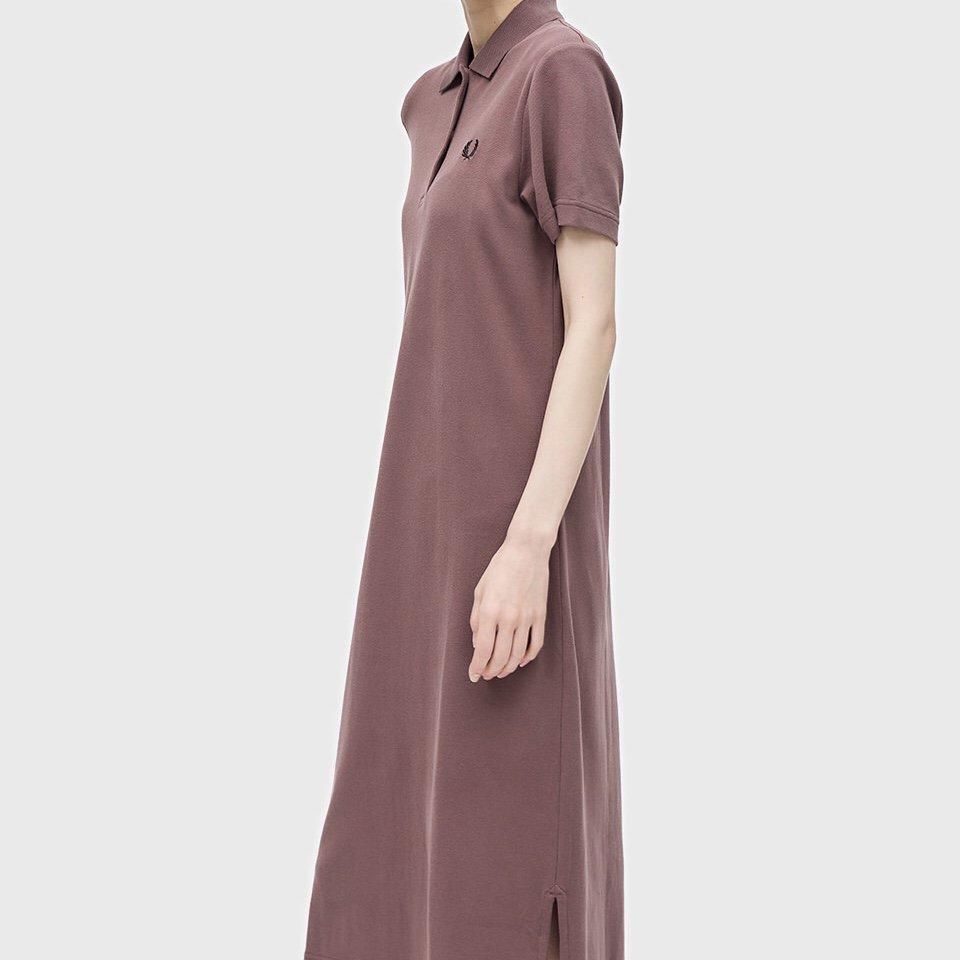 FRED PERRY - Split Detail Pique Dress (D3174) 正規取扱商品