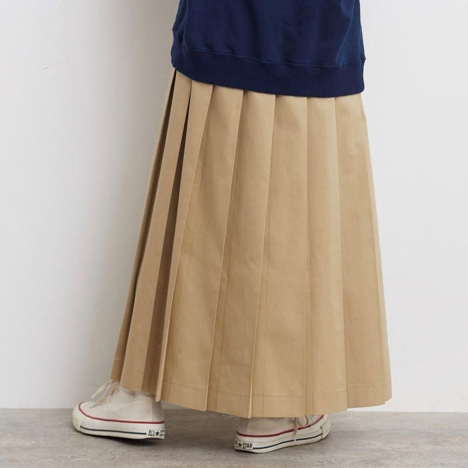 CHILD WOMAN - チノプリーツスカート (0101SK004241) (正規取扱 CHILD WOMAN - チノプリーツスカート (0101SK004241) (正規取扱
