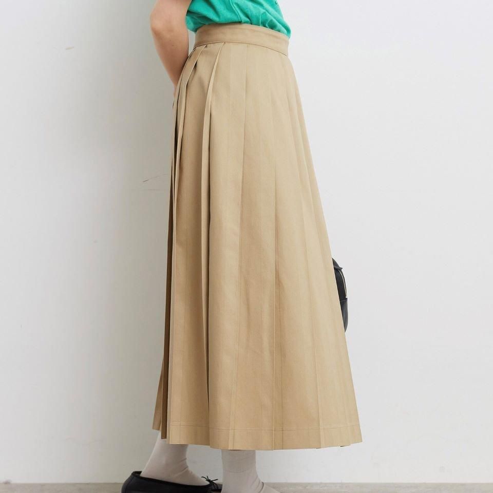 CHILD WOMAN - チノプリーツスカート (0101SK004241) (正規取扱 CHILD WOMAN - チノプリーツスカート (0101SK004241) (正規取扱