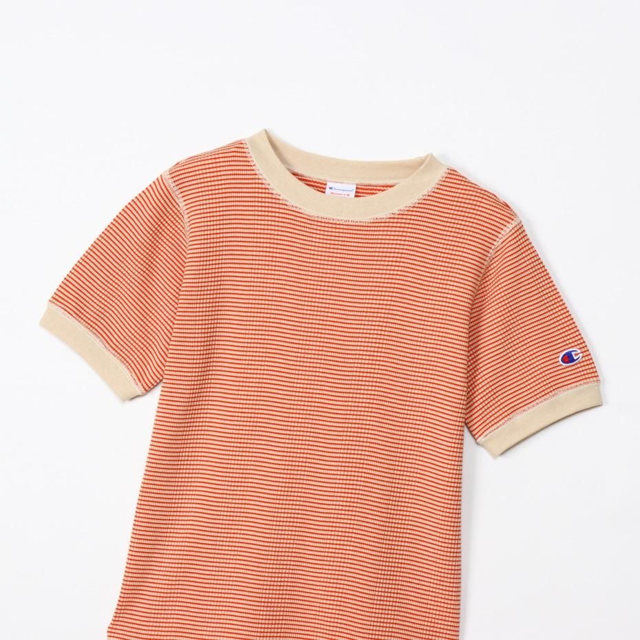 Champion - ウィメンズ ボーダーショートスリーブTシャツ 24SS
