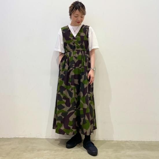 THOUSAND MILE - SLEEVELESS 奯DRESS PRINTTM241QP00152谷