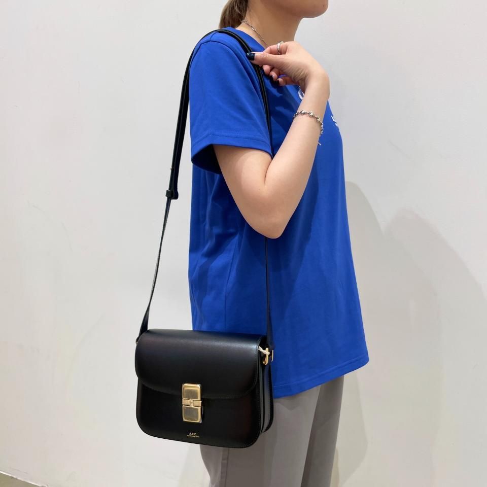 最終値下げ✨ A.P.C. アーペーセー グレース スモール レザーバッグ 楽天市場】アーペーセー バッグ ショルダーバッグ グレイス grace
