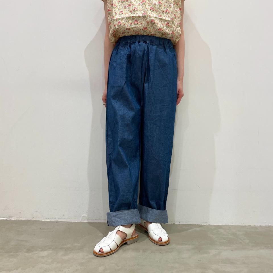 NARU - 7オンス サマーデニム ロールアップパンツ（655802） - Sheth