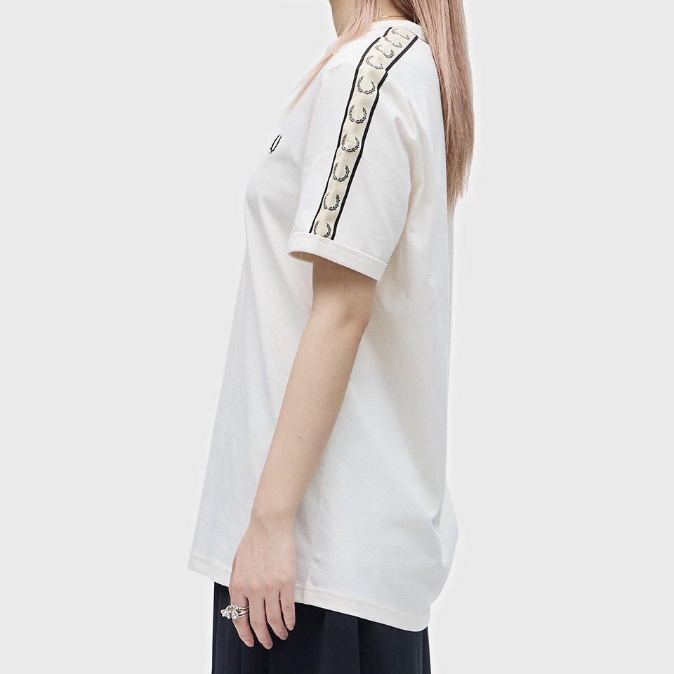 FRED PERRY - Contrast Tape Ringer T-Shirt (M4613) 正規取扱