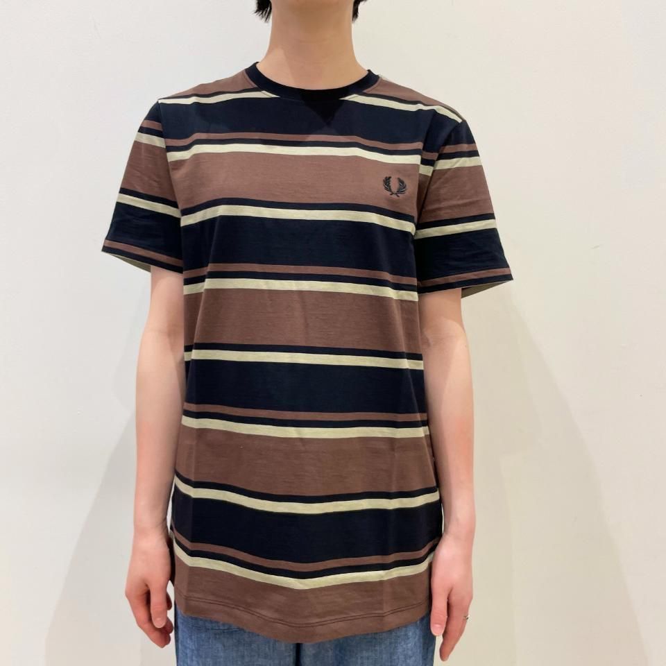 FRED PERRY - Bold Stripe T-Shirt (M6558) 正規取扱商品