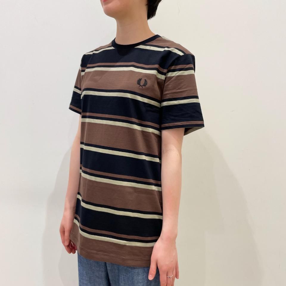 FRED PERRY - Bold Stripe T-Shirt (M6558) 正規取扱商品
