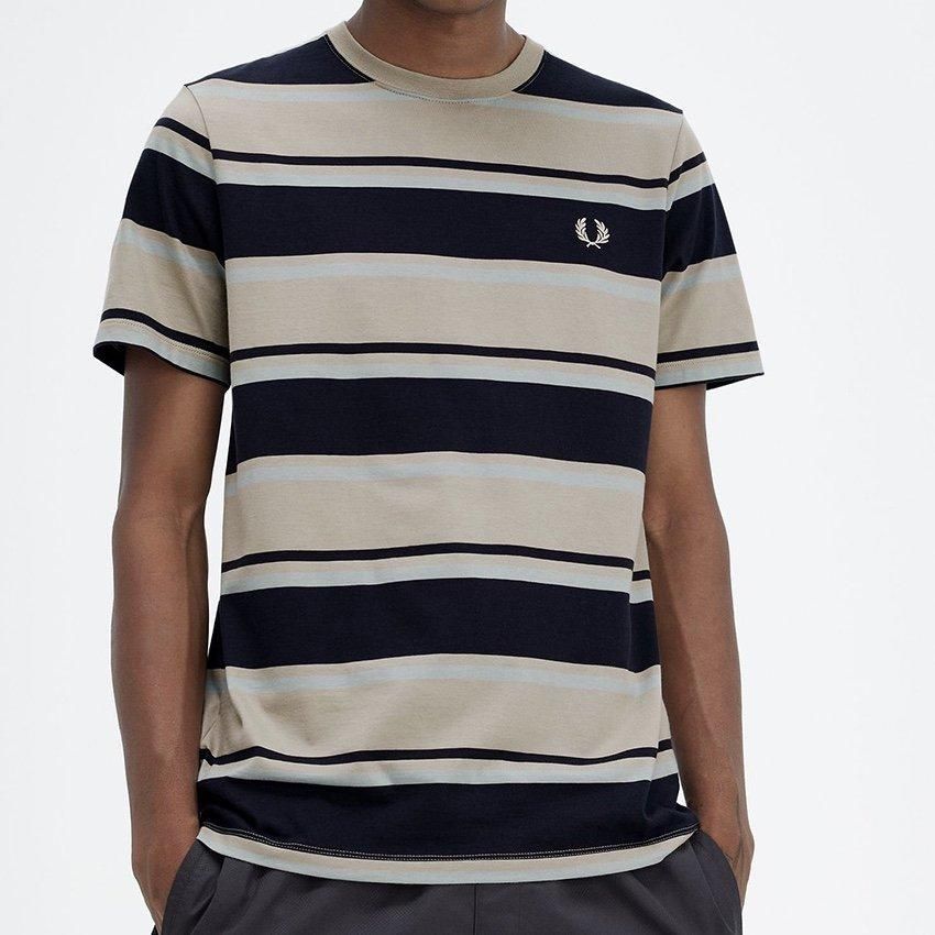 FRED PERRY - Bold Stripe T-Shirt (M6558) 正規取扱商品