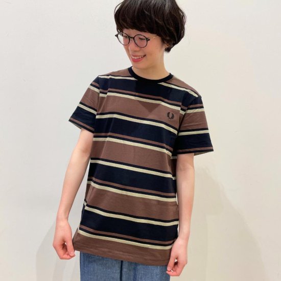 FRED PERRY - Bold Stripe T-Shirt (M6558) 谷