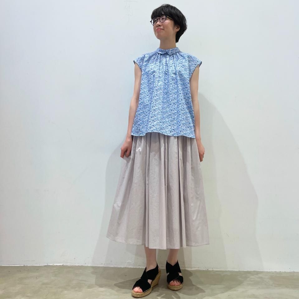 postelegant リバーシャツジャケット 24ss 1206S-CC No.6 Shirt S/S : classic chambray indigo