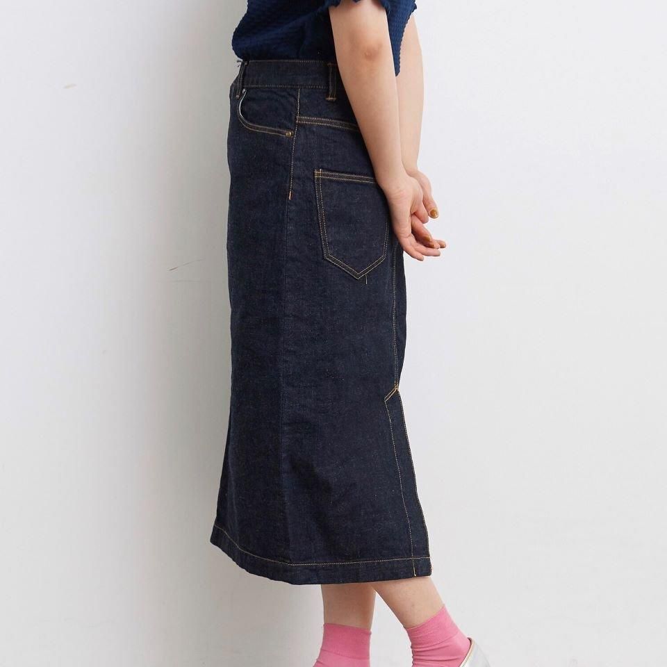 新品　4y soor ploom ユーカリ　デニムスカート 新品 4y soor ploom ユーカリ デニムスカート（SOOR PLOOM